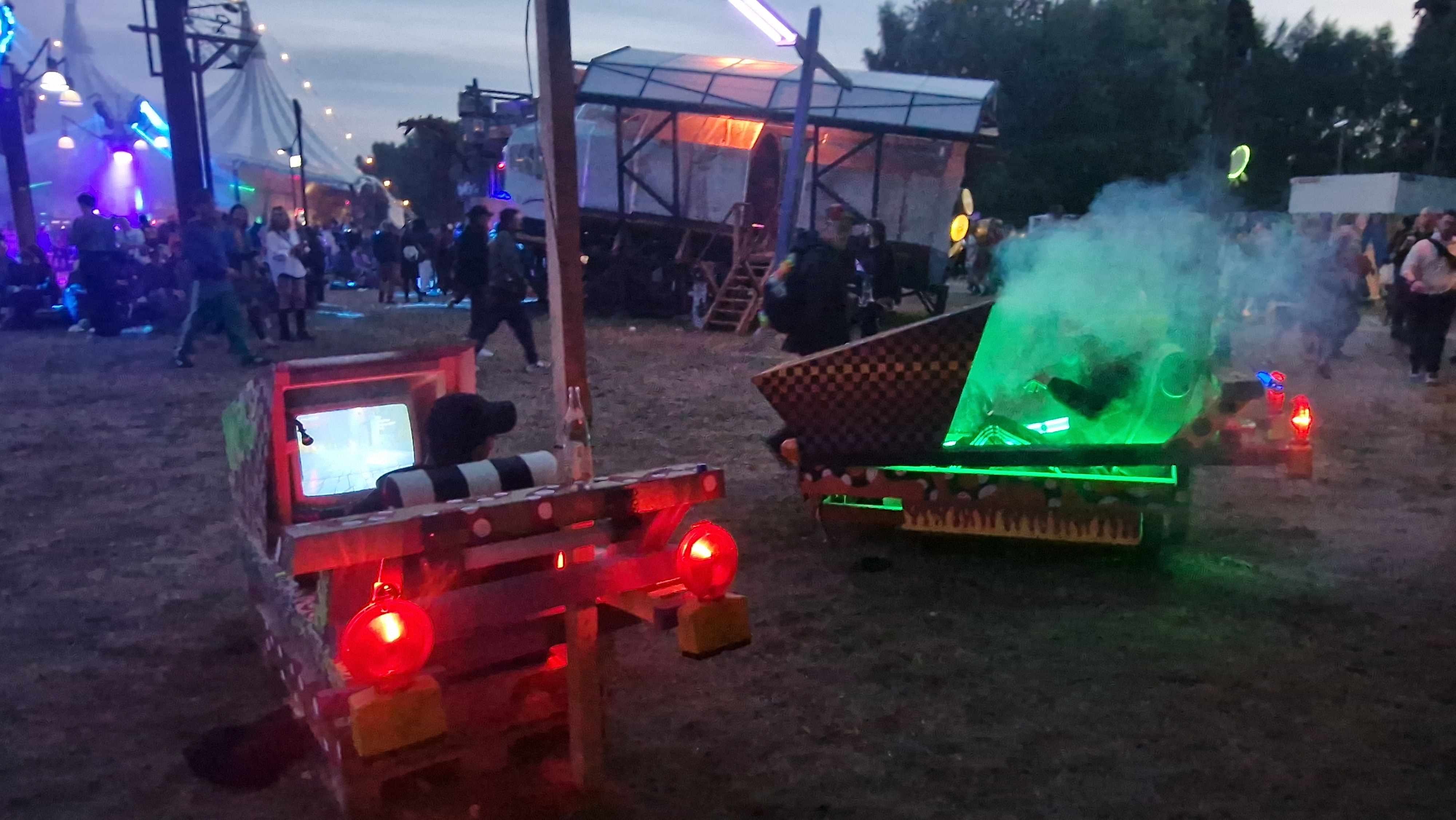 Tux-Kart with Real-Life Powerups