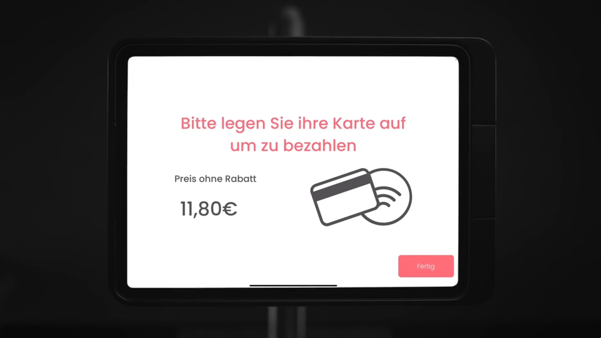 Step 3 - Use your card to pay